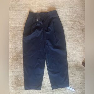 Reformation Black Oversized Pant